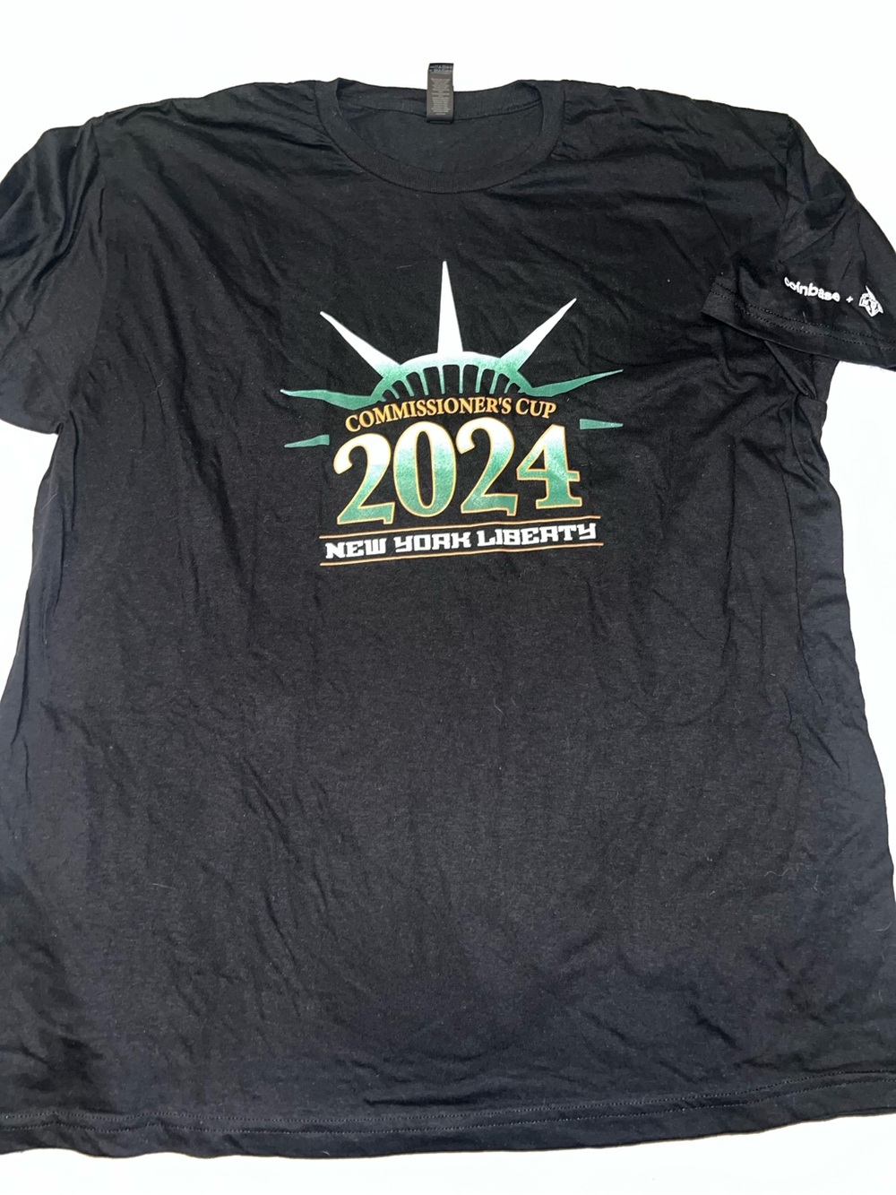 Commissioners cup 2024 New York liberty shirt men size xl